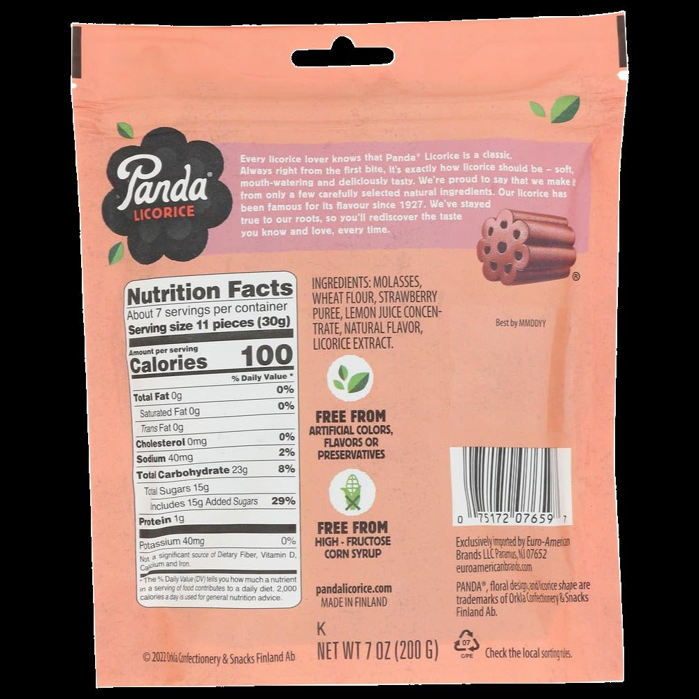 Strawberry Licorice Chews