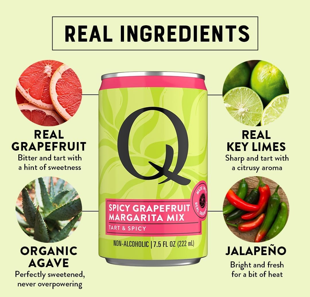 Premium Spicy Grapefruit Margarita Mix (4 Pack)