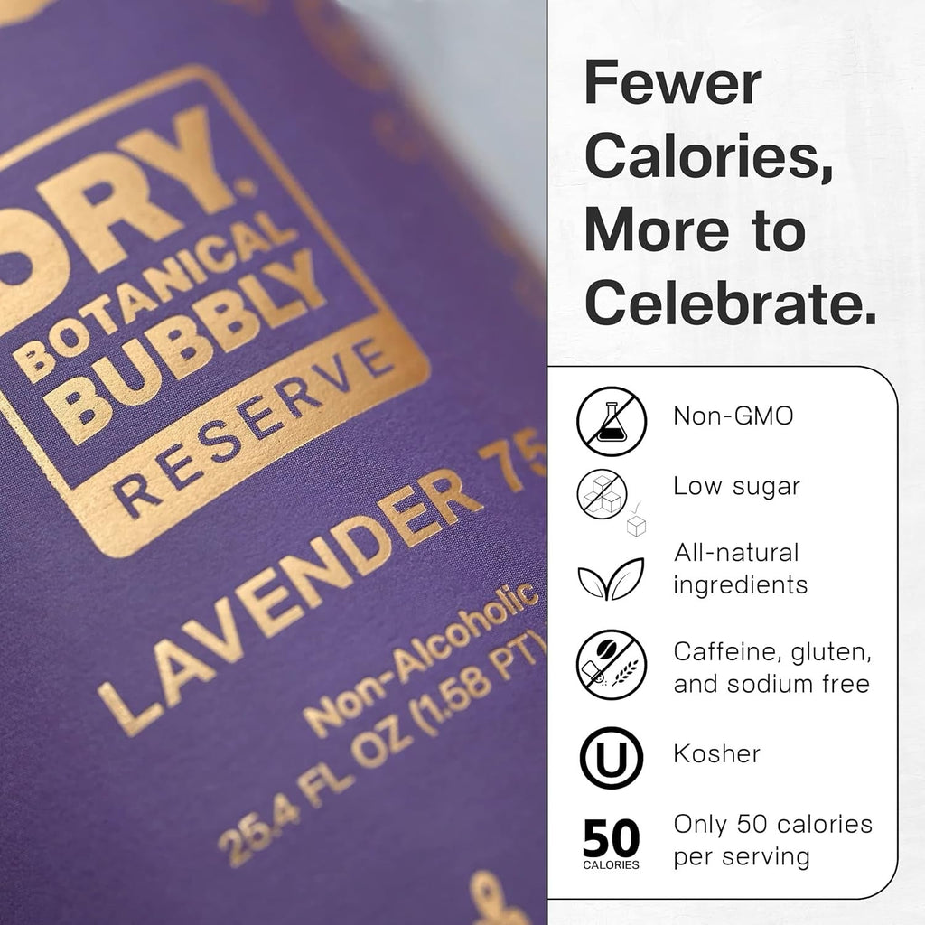 Botanical Bubbly Lavender 75 Non-Alcoholic Wine
