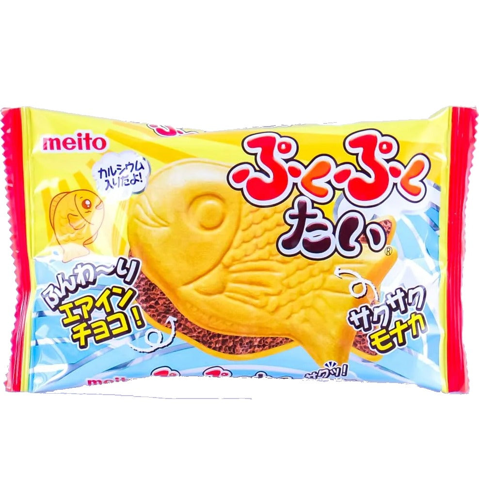 Pukupuku Tai Fish-Shaped Chocolate Wafer