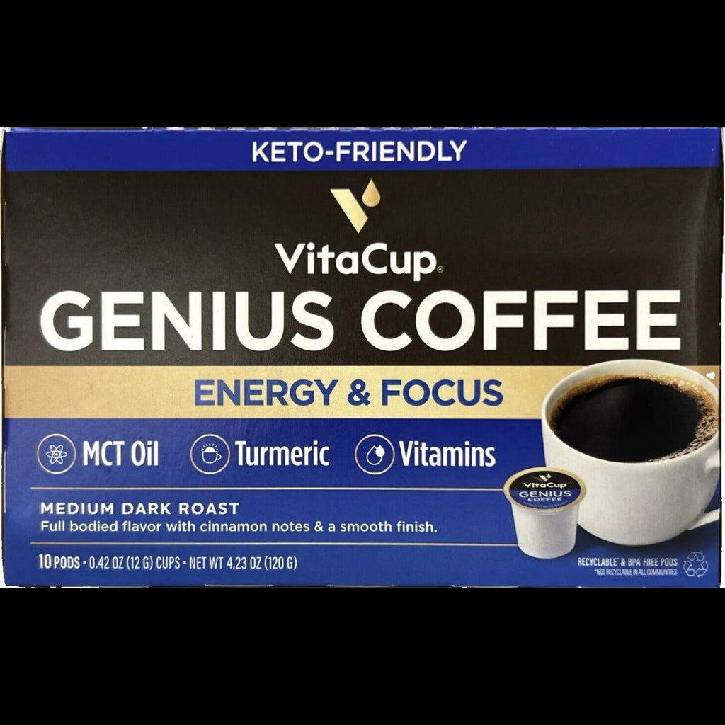 Genius Coffee Medium Dark Roast K-Cups