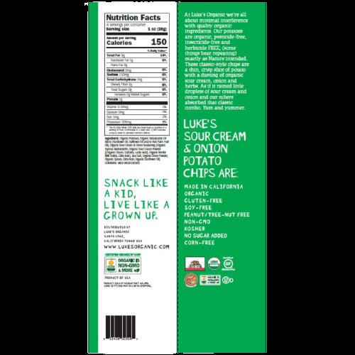 Sour Cream & Onion Potato Chips