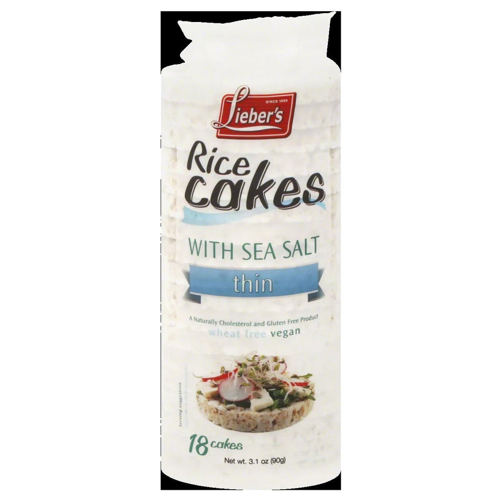Thin Rice Cakes with Sea Salt