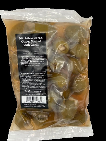 Pouch Olives Stuffed Garlic