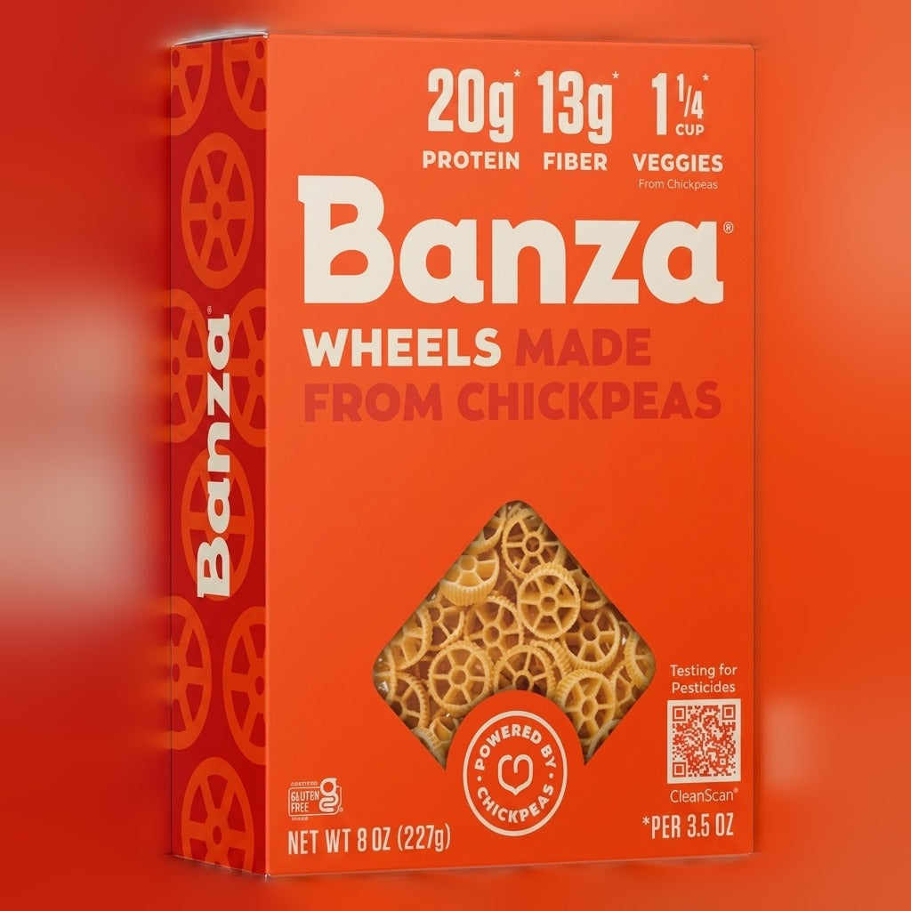 Chickpeas Wheels Pasta (6 Pack)
