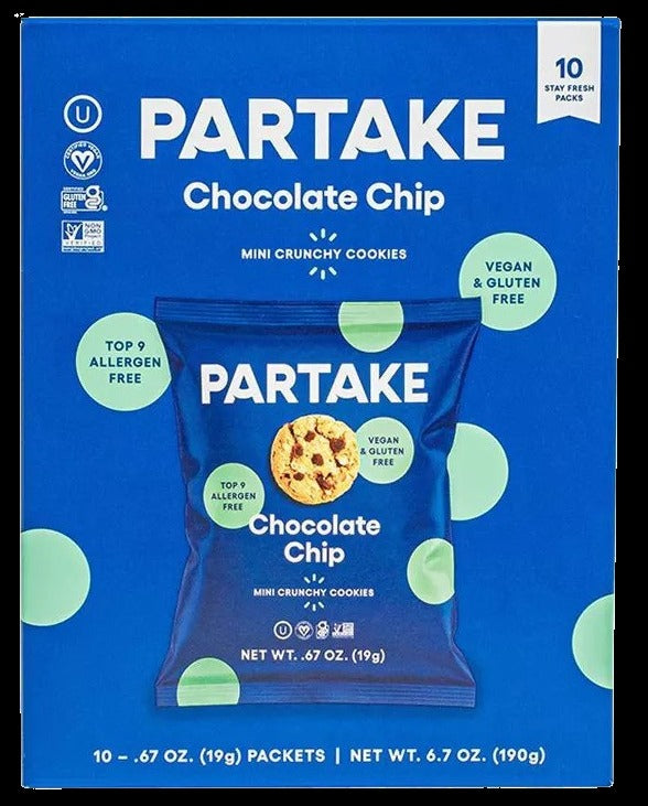 Mini Chocolate Chip Cookies (10 CT)