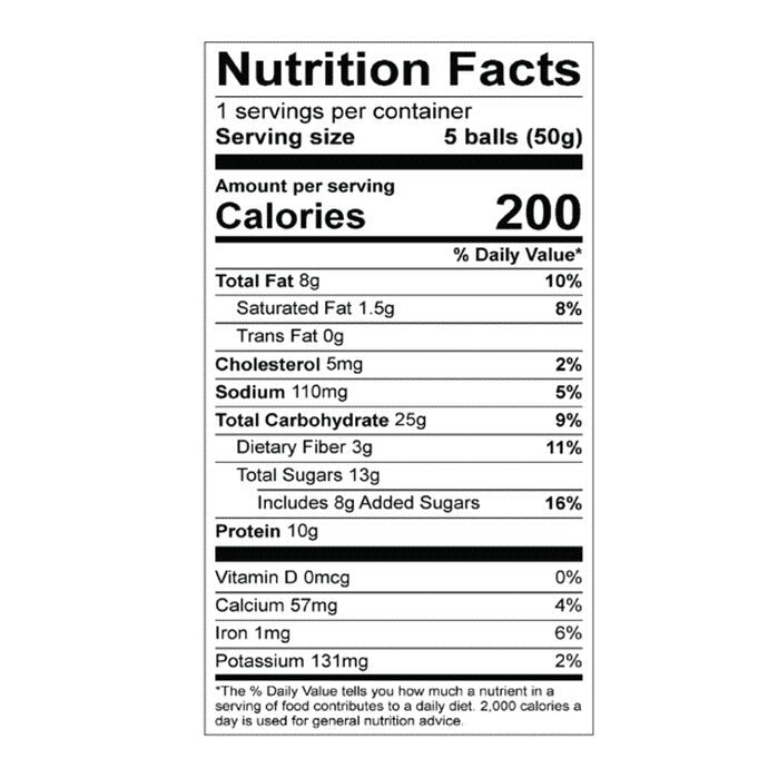 Chocolate Brownie Energy Bites