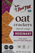 Rosemary Oat Crackers