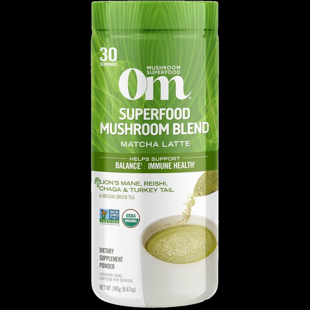 Superfood Mushroom Blend Matcha Latte