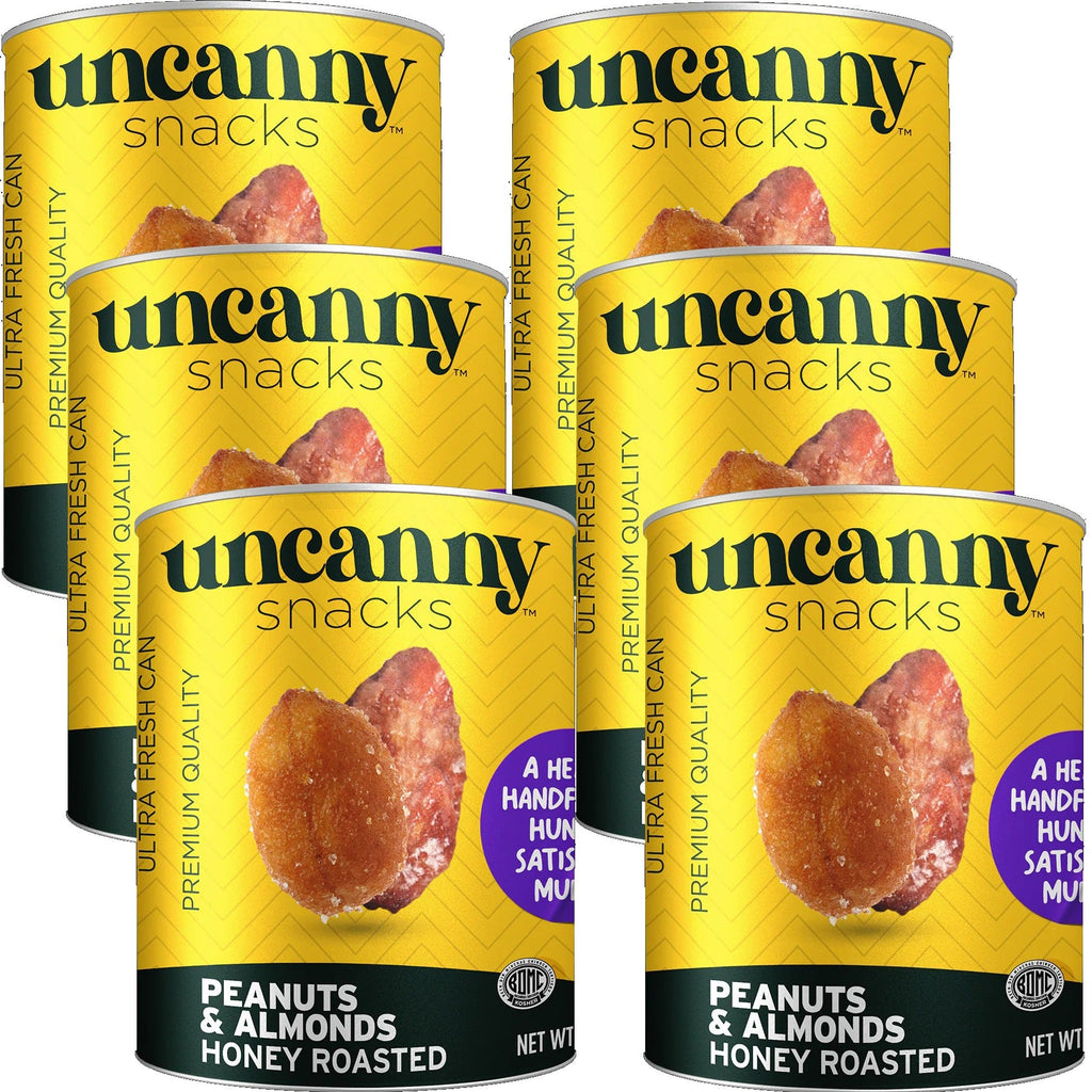 Peanuts & Almonds – Honey Roasted (6 Pack)