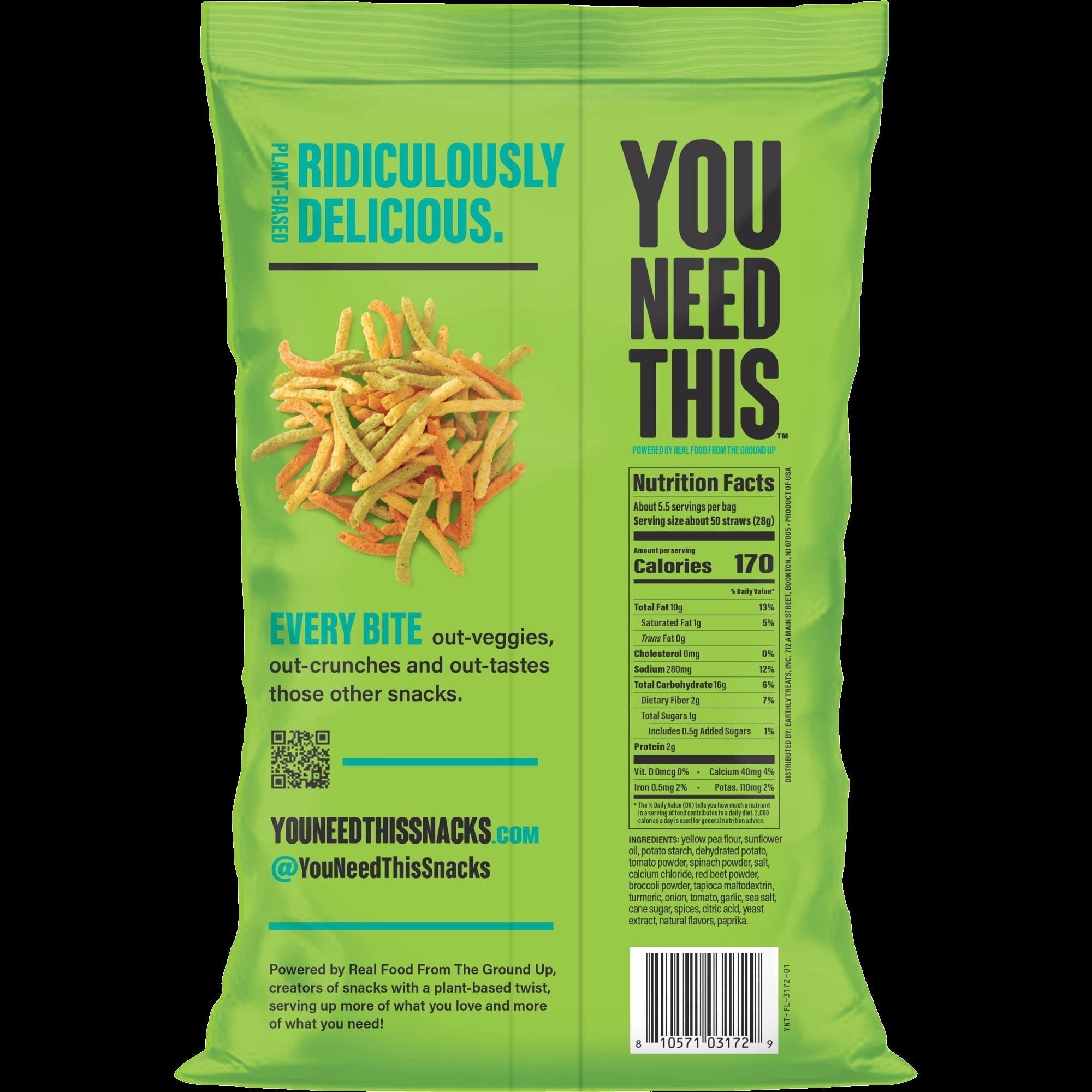 Ranch Veggie Straws