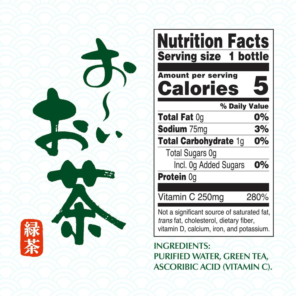Oi Ocha Unsweetened Green Tea
