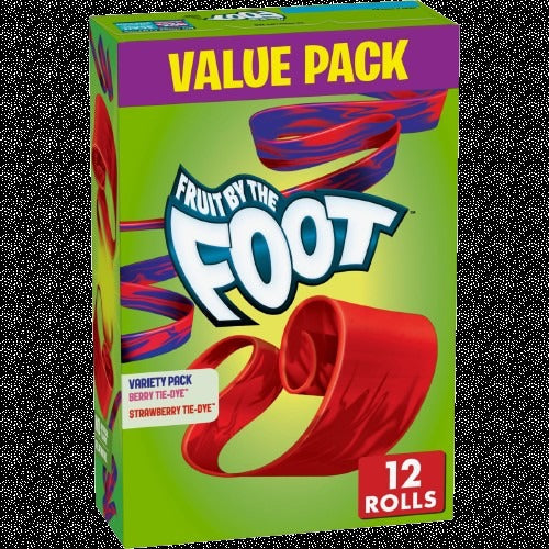 Fruit by the Foot Berry Tie Dye Variety Pack (12 CT)