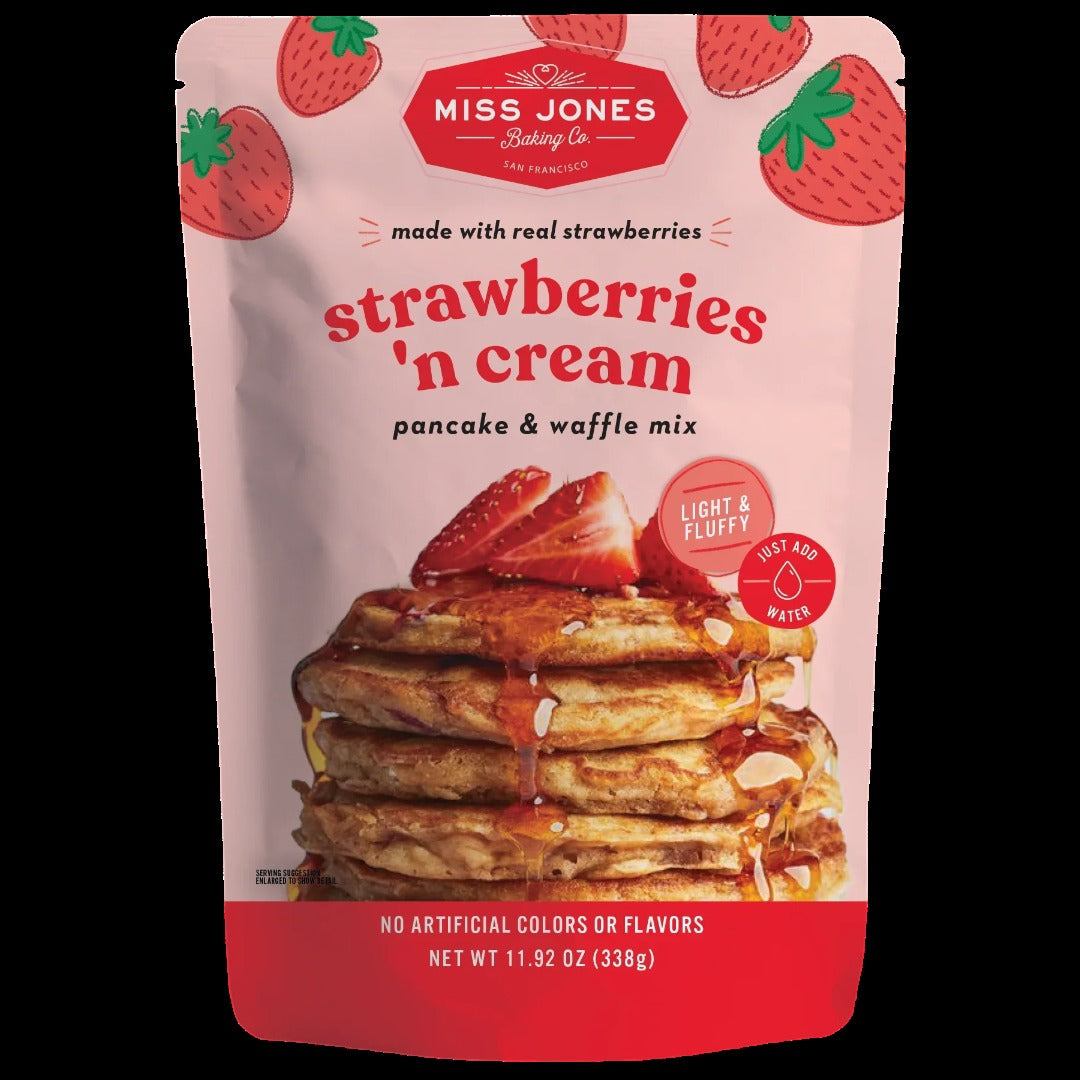 Strawberries N' Cream Pancake & Waffle Mix