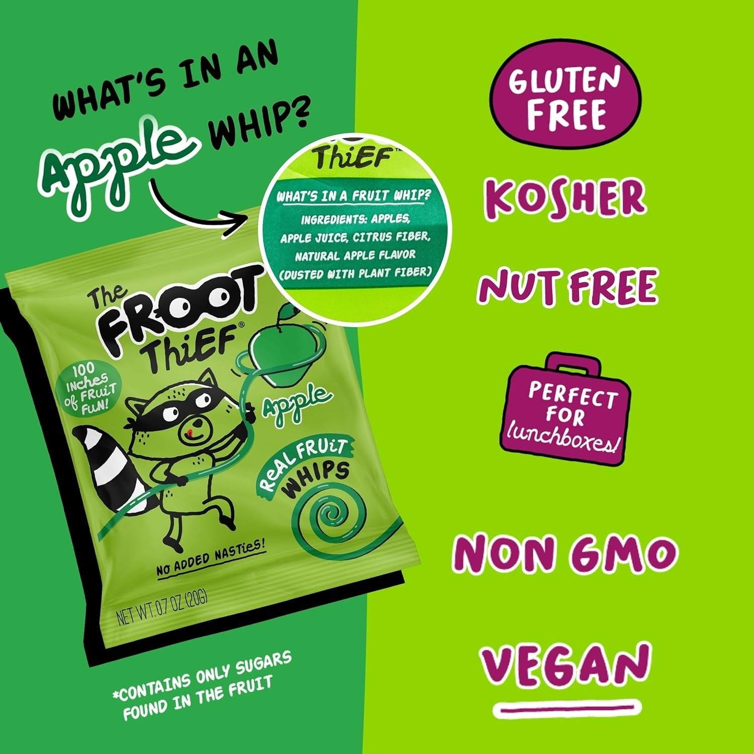 Apple Fruit Whips (24 CT)