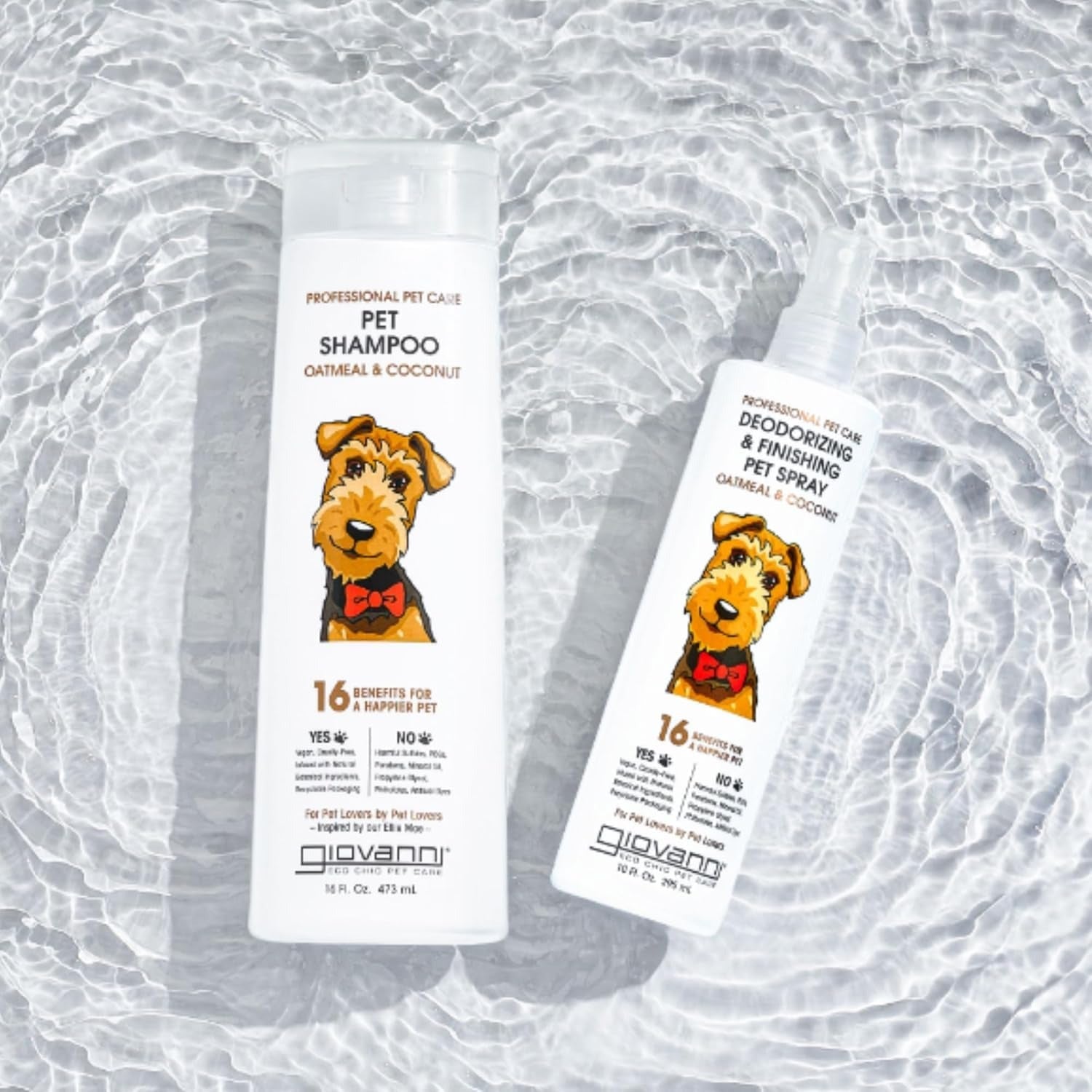 Oatmeal & Coconut 2-in-1 Pet Shampoo & Conditioner