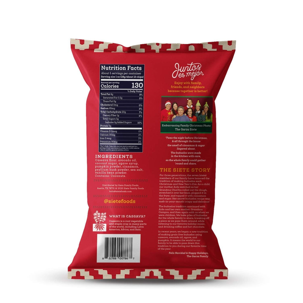 Mini Bunuelos - Grain Free Cinnamon Crisps