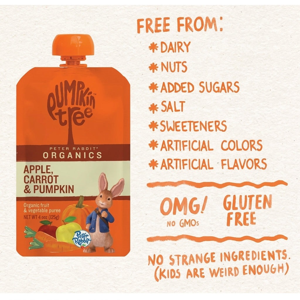 Pumpkin, Carrot & Apple Baby Food (10 CT)