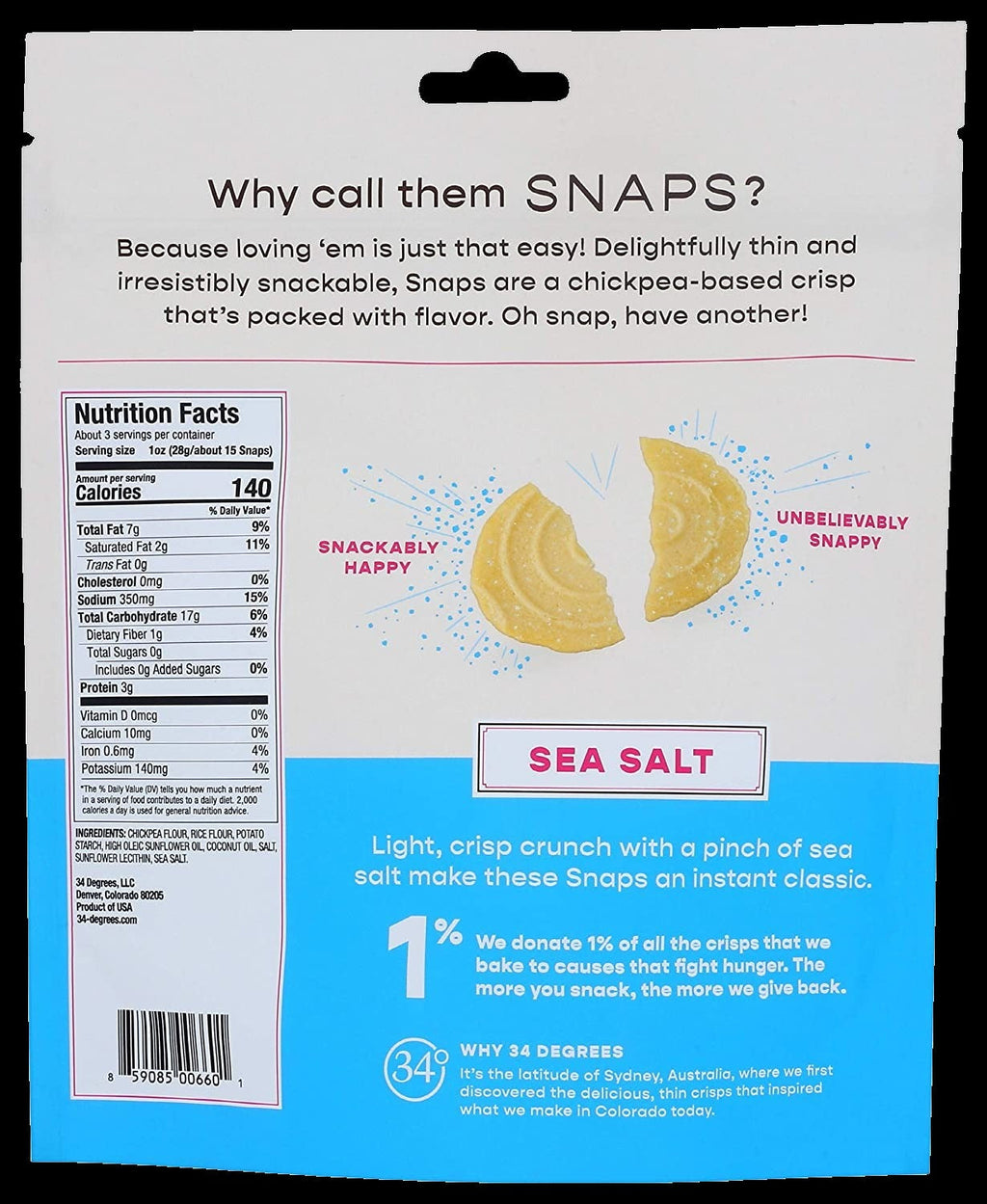 Sea Salt Snaps