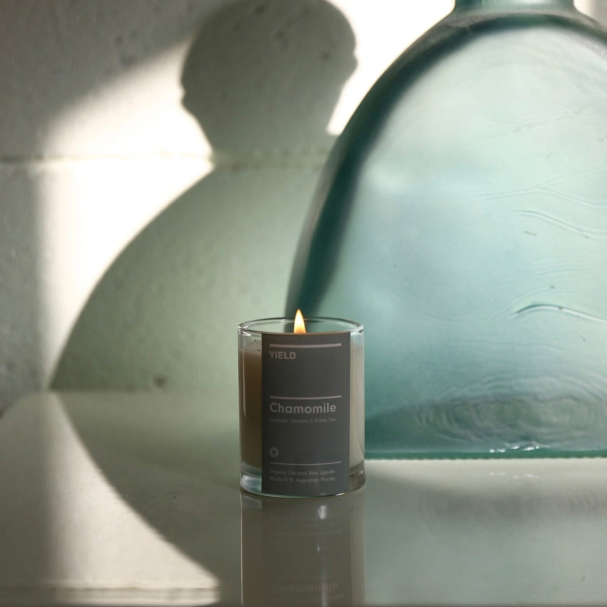 Votive Glass Candle 2.5oz - Chamomile