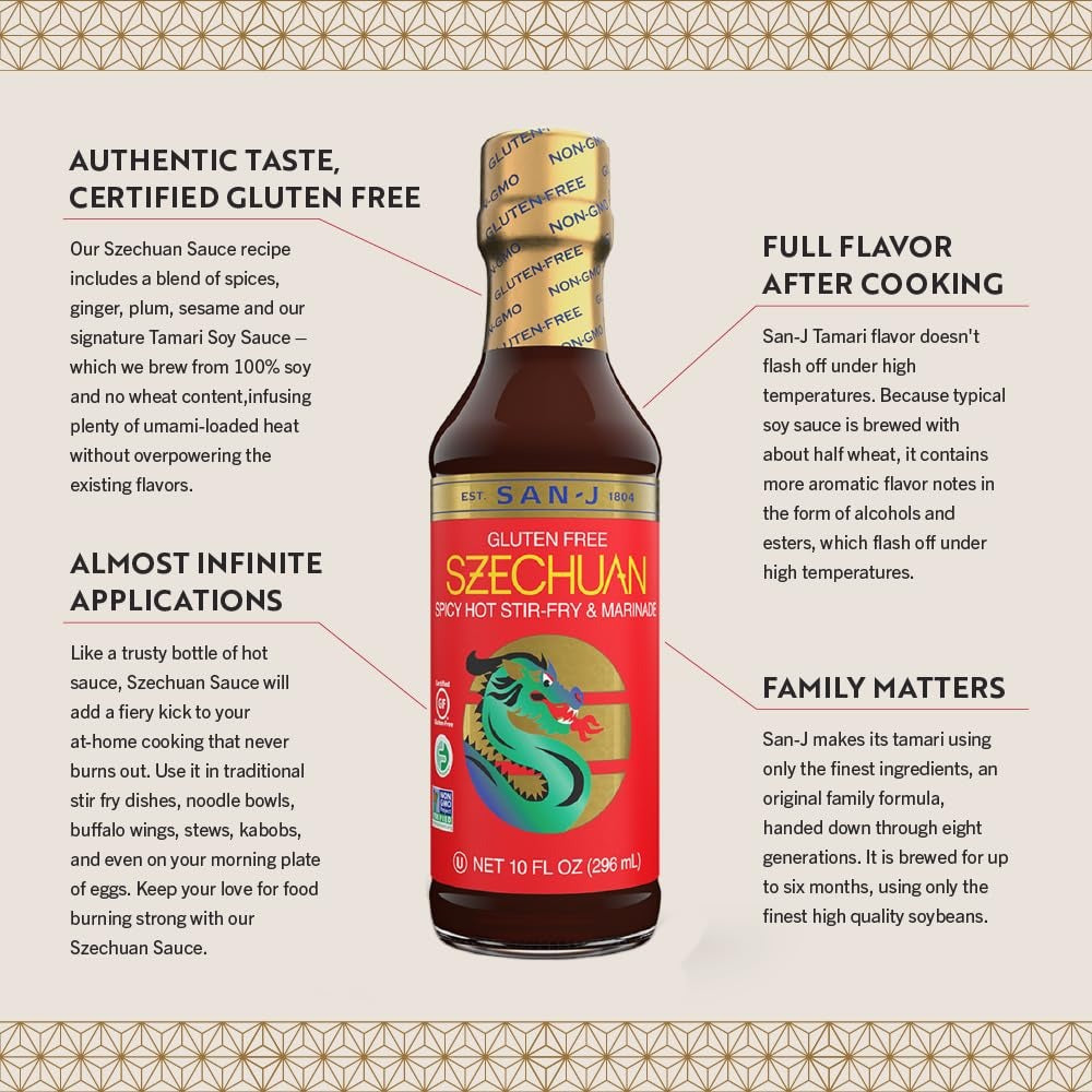 Szechuan Hot & Spicy Gluten Free Sauce