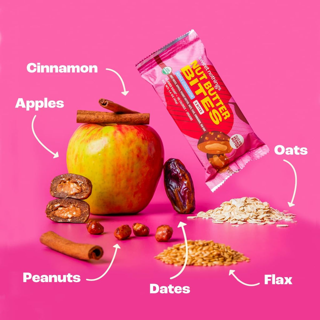 Organic Apple Cinnamon Nut Butter Bites (12 CT)