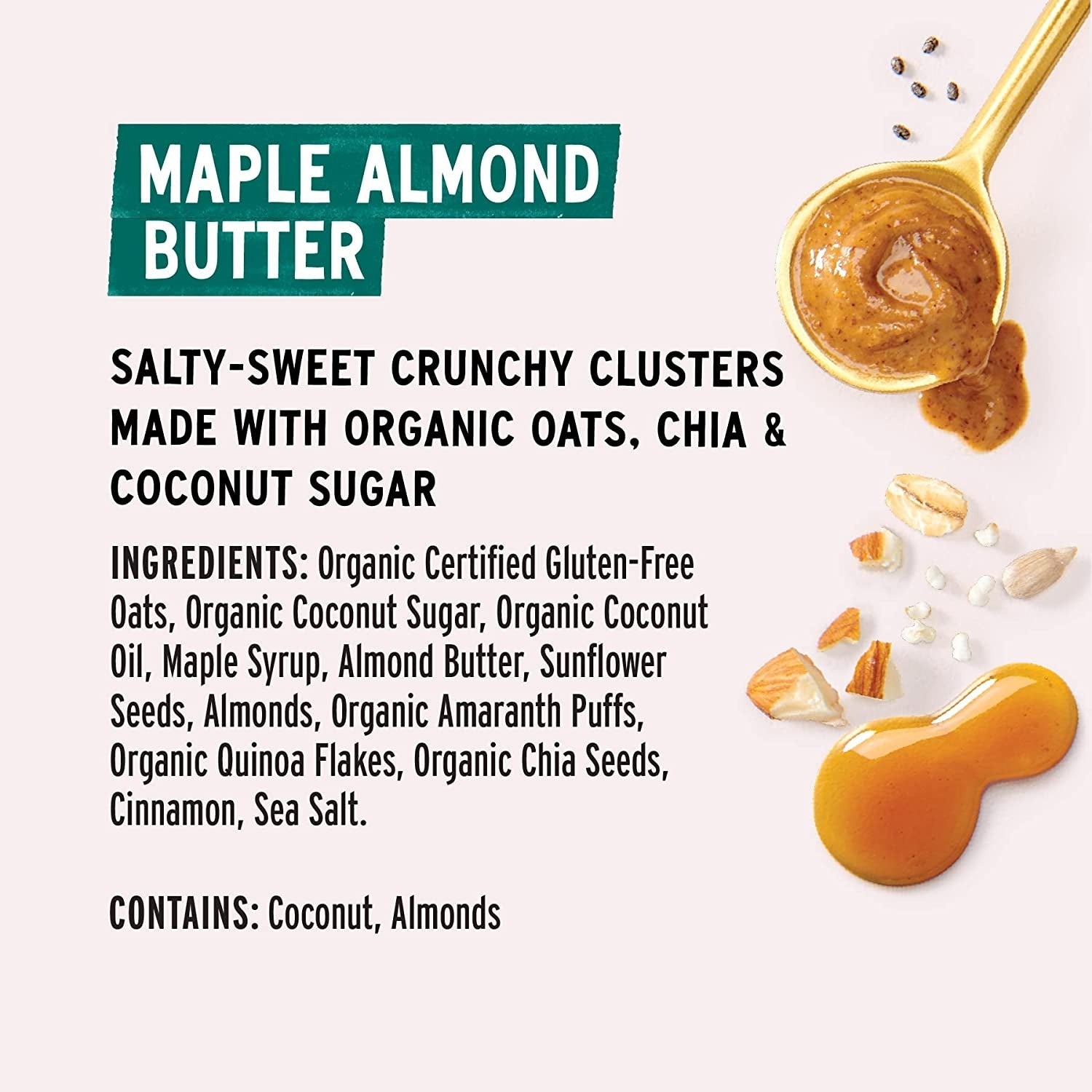Maple Almond Butter Ancient Grain Granola