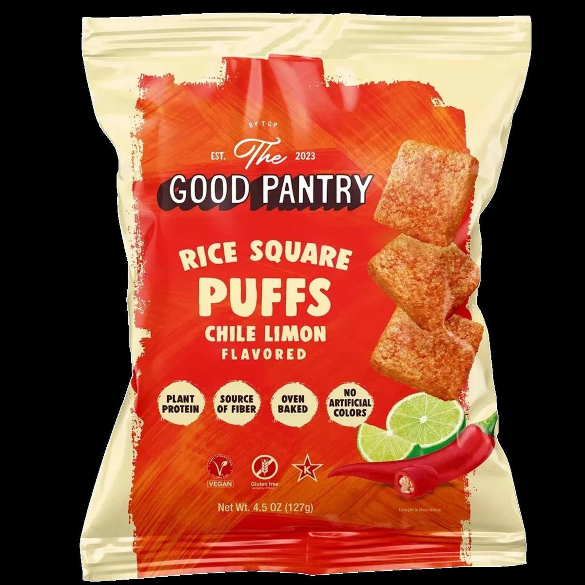 Rice Square Puffs - Chile Limon