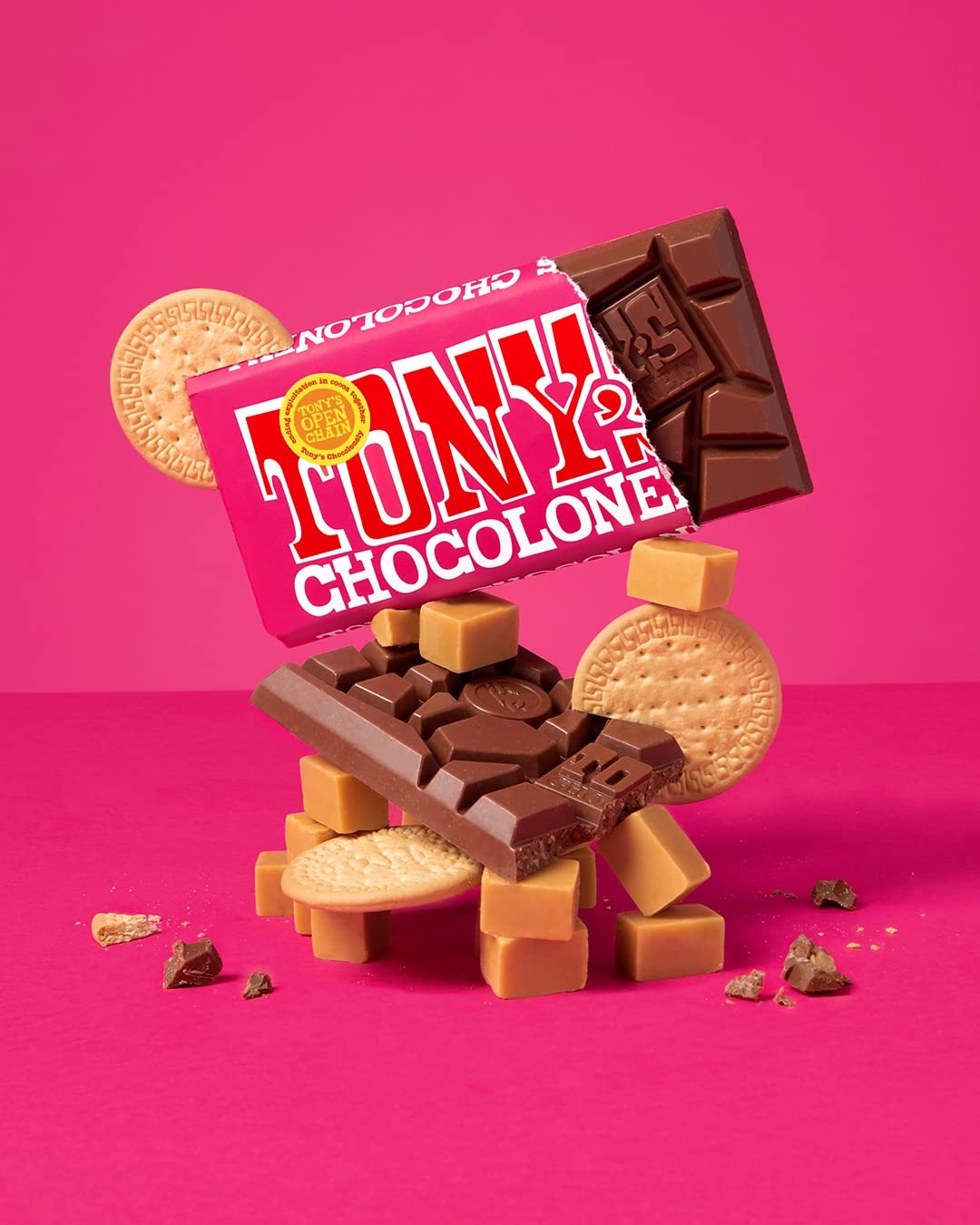 Milk Chocolate With Caramel & Cookie Bar