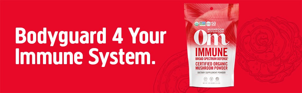 Organic Mushroom Nutrition Supplement Powder - Immune