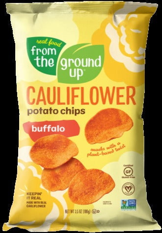 Buffalo Cauliflower Chips