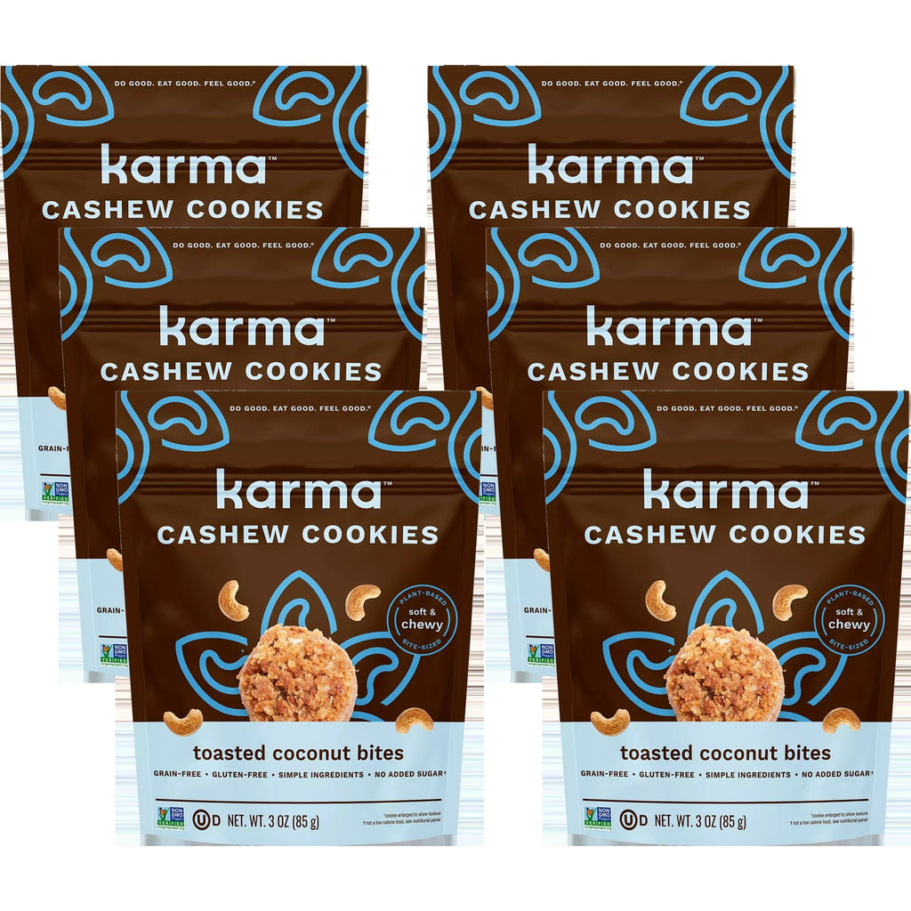 Toasted Coconut Cashew Cookie Bites (6 Pack)