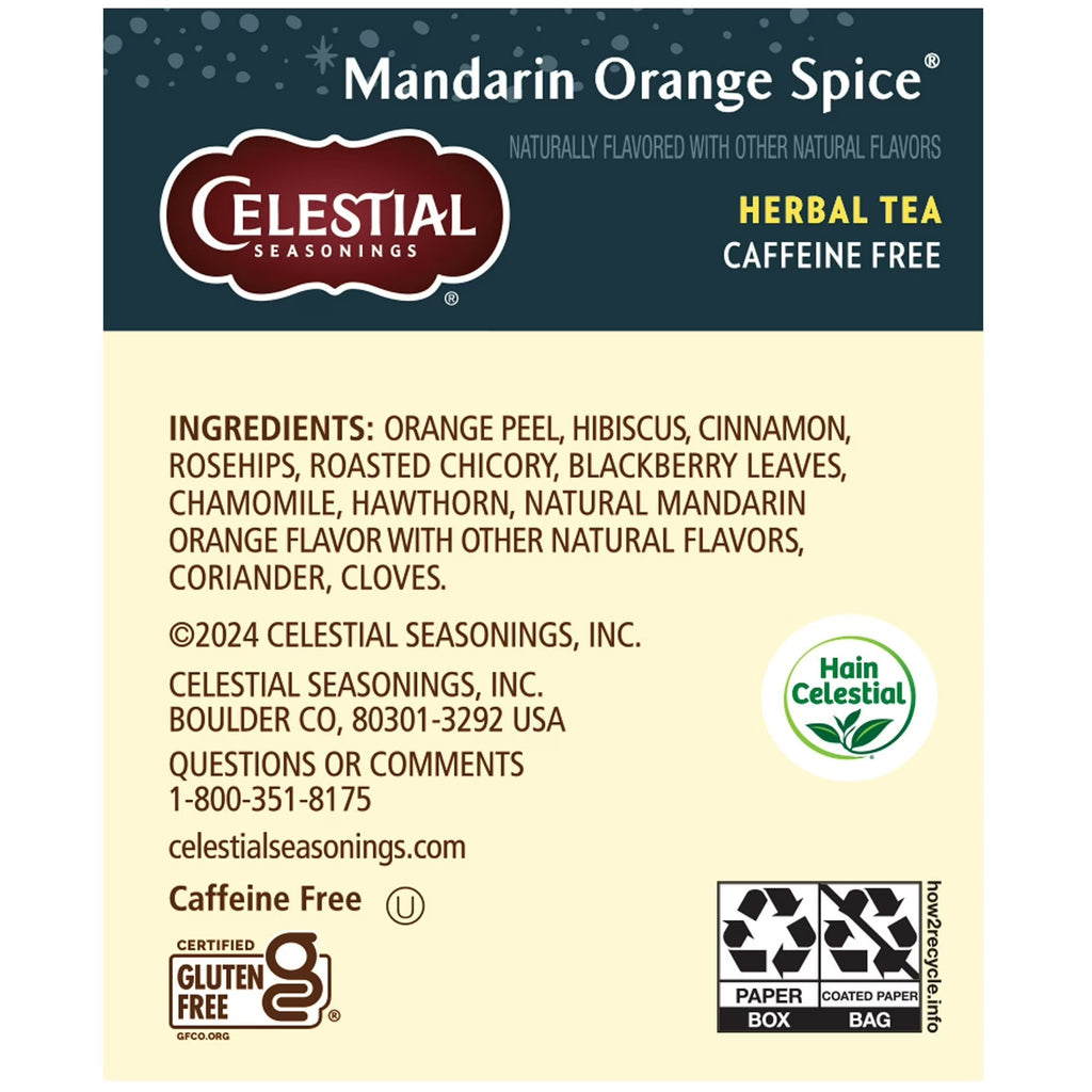 Mandarin Orange Spice Herbal Tea