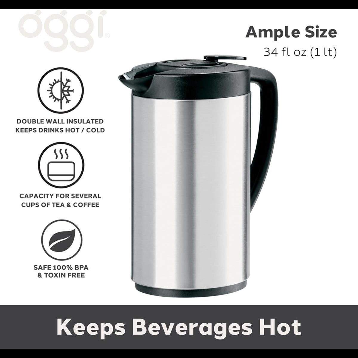 34oz Oval Carafe
