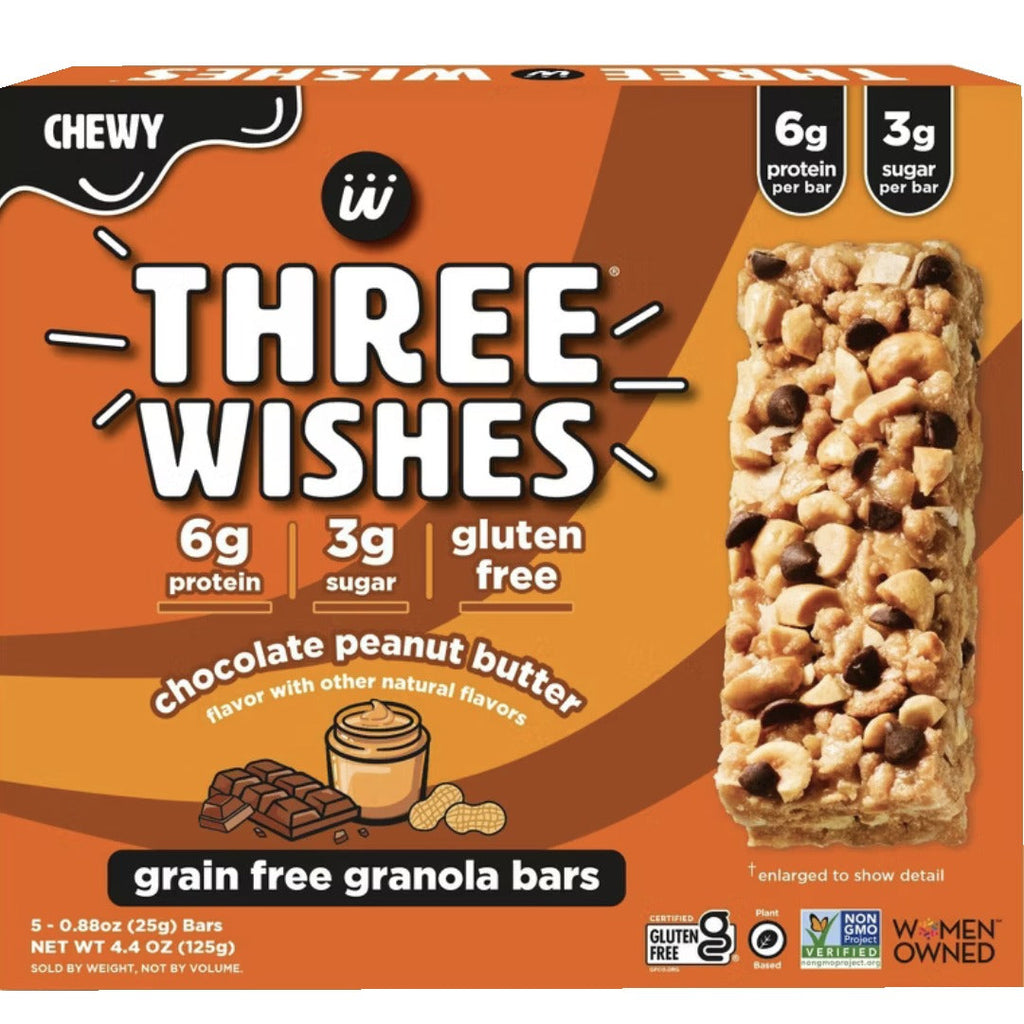 Chocolate Peanut Butter Grain-Free Granola Bars (5 CT)