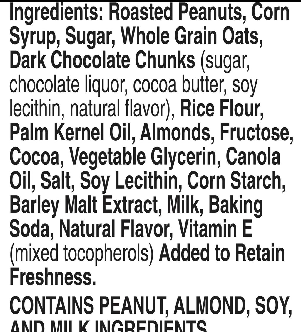 Sweet & Salty Nut Dark Chocolate, Peanut & Almond Granola Bars (6 CT)