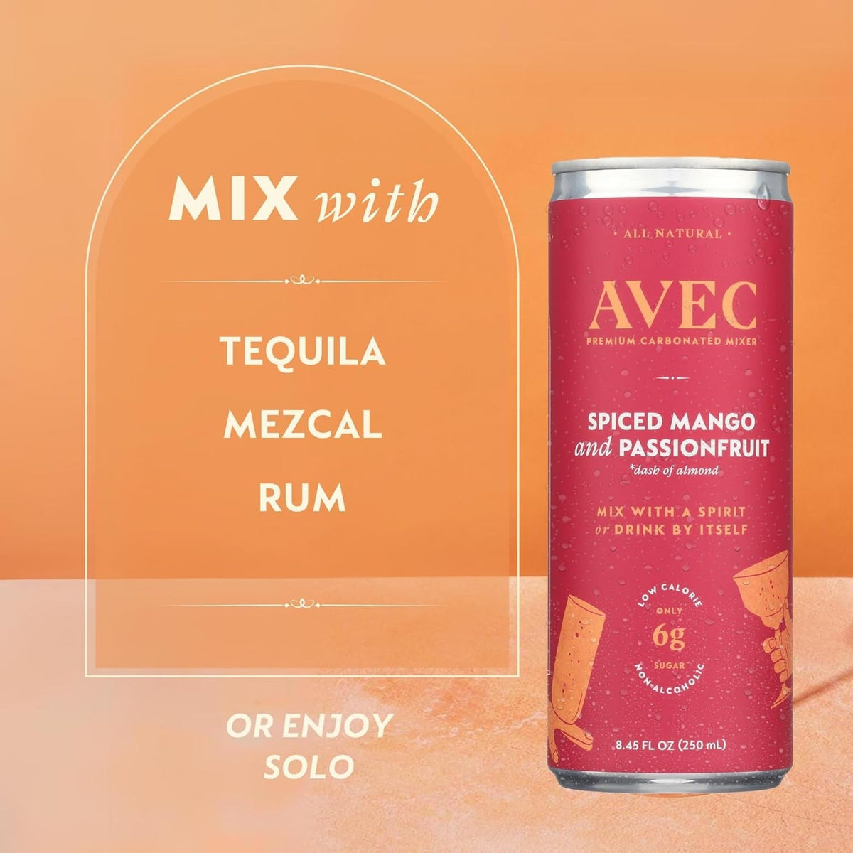 Sparkling Spiced Mango Passionfruit (4 Pack)