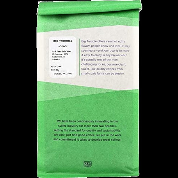 Big Trouble Medium Roast Whole Bean Coffee