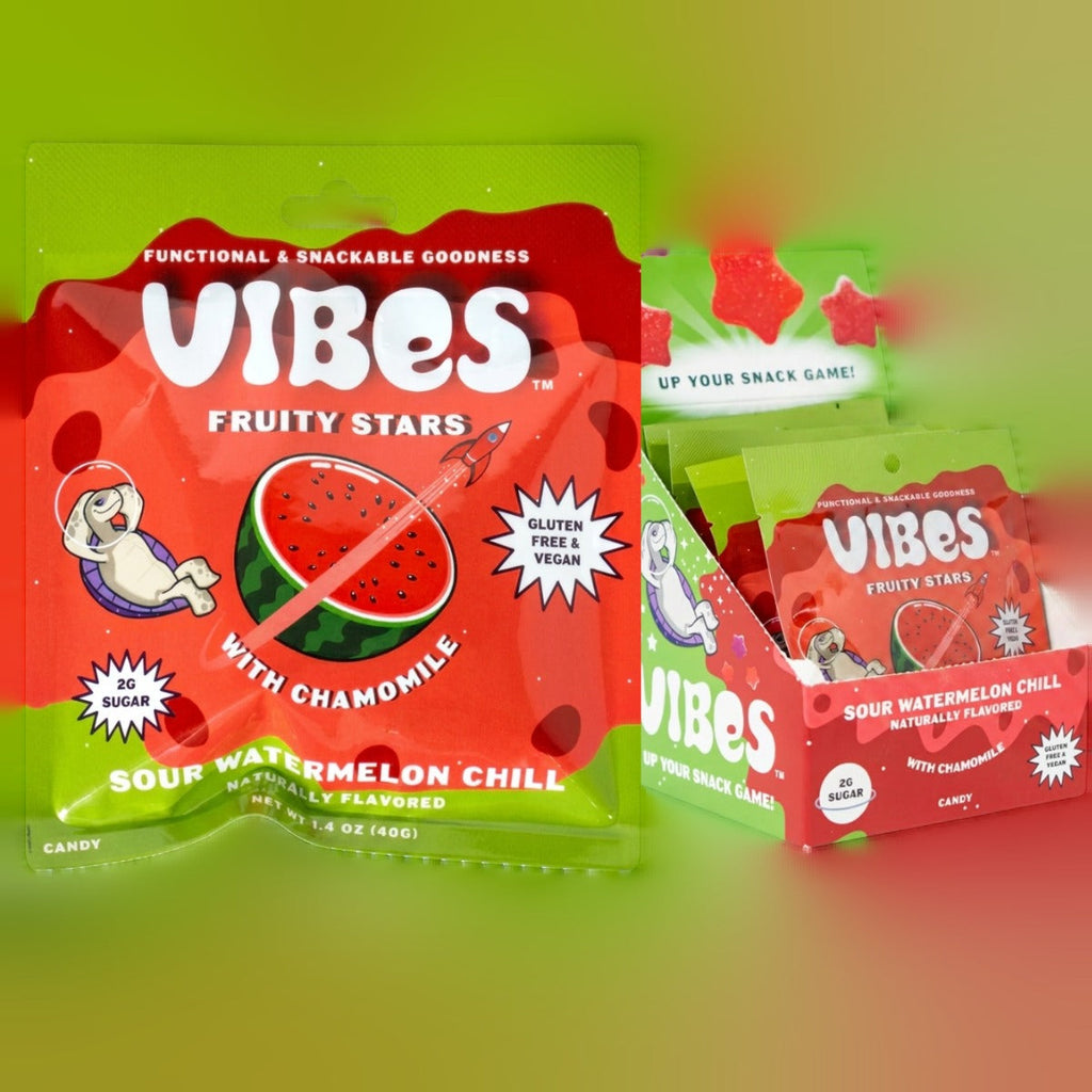 Sour Watermelon Fruity Stars (6 CT)