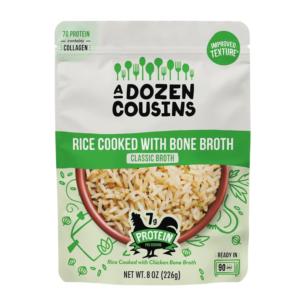 RTE Rice Cooked in Bone Broth Classic (6 Pack)