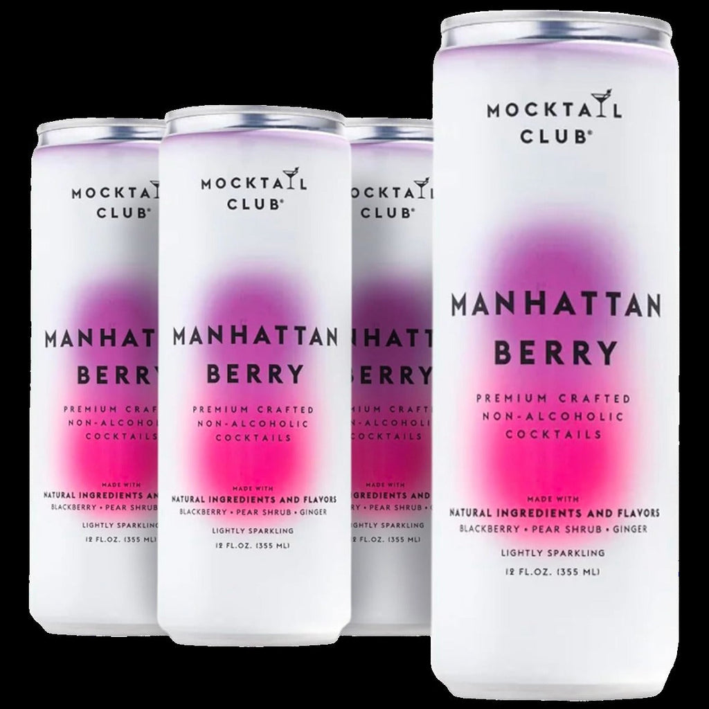 Manhattan Berry Non-Alcoholic Mocktail (4 Pack)