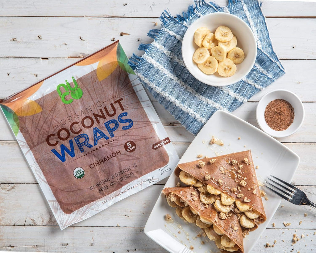 Organic Coconut Wraps - Cinnamon (5 CT)
