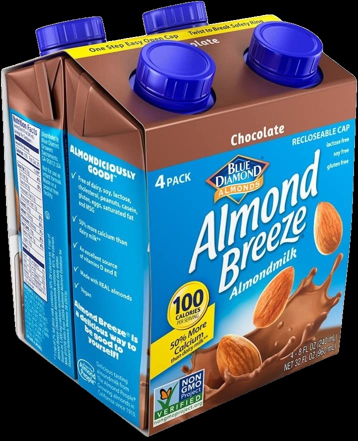 Almond Breeze Chocolate Almond Milk (4 Pack)