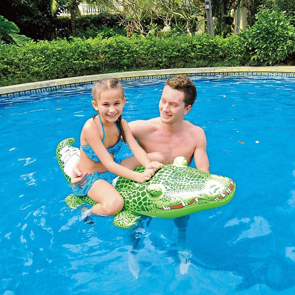 Inflatable Float Crocodile Rider