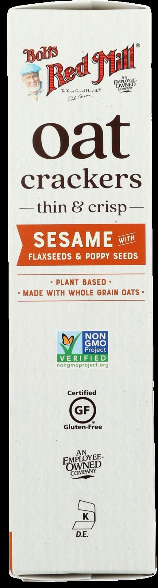 Sesame Oat Crackers