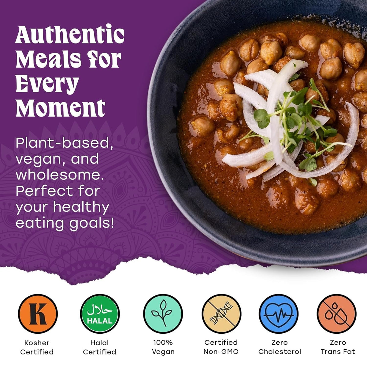 Curried Chickpeas - Chana Masala