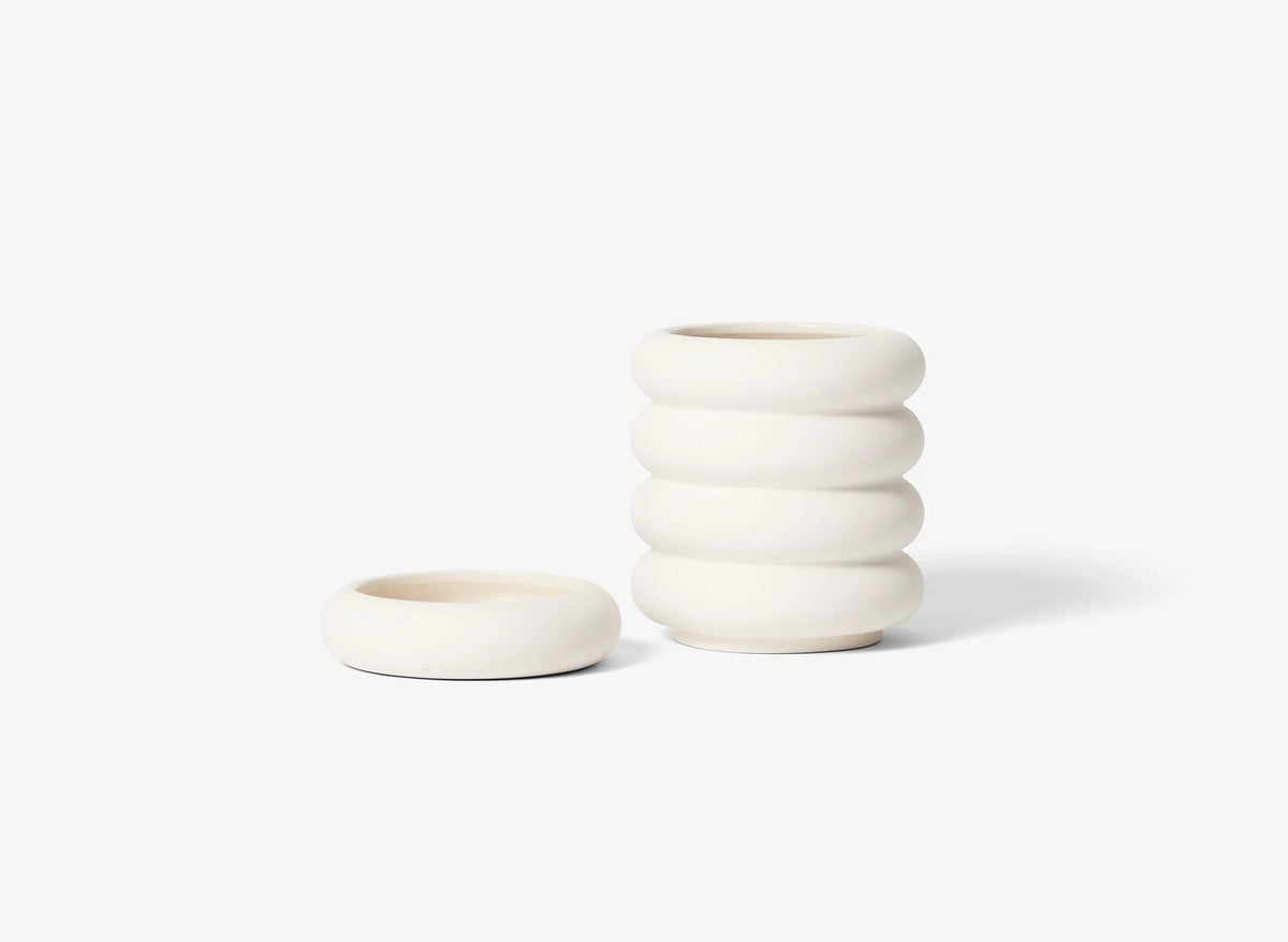Stacking Planter Mini - Tall White