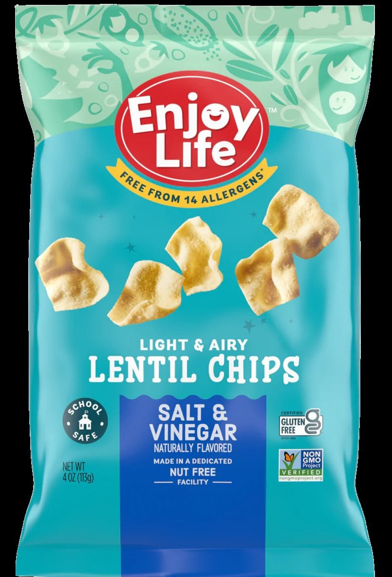 Salt & Vinegar Lentil Chips