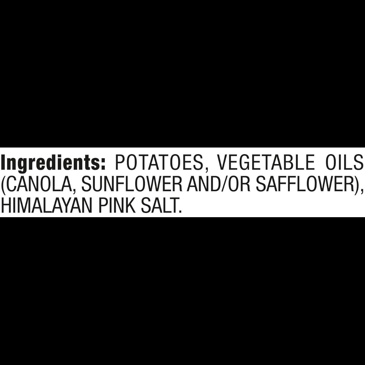 Himalayan Salt Air Fried Potato Chips