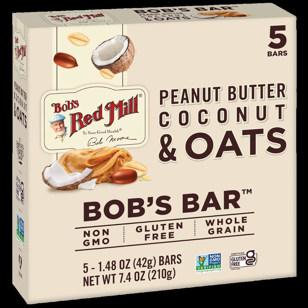 Peanut Butter Coconut And Oats Bars (5 CT)